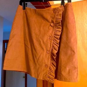 Brand new with tags brown skirt.
